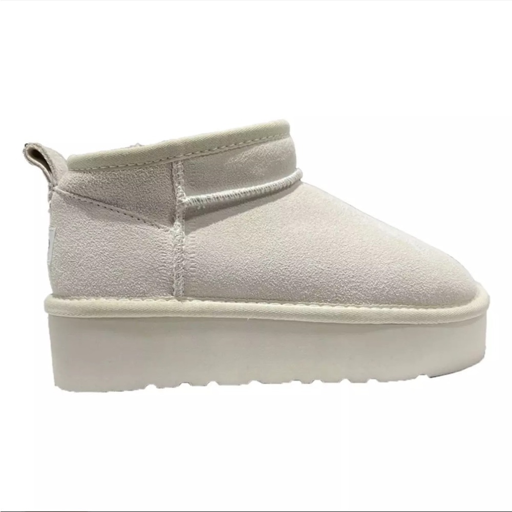 Little Kids Lamo Ellie Platform Boot Winter White
